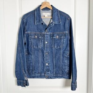H&M L.O.G.G Medium Wash Men's Denim Jacket - Unisex Medium